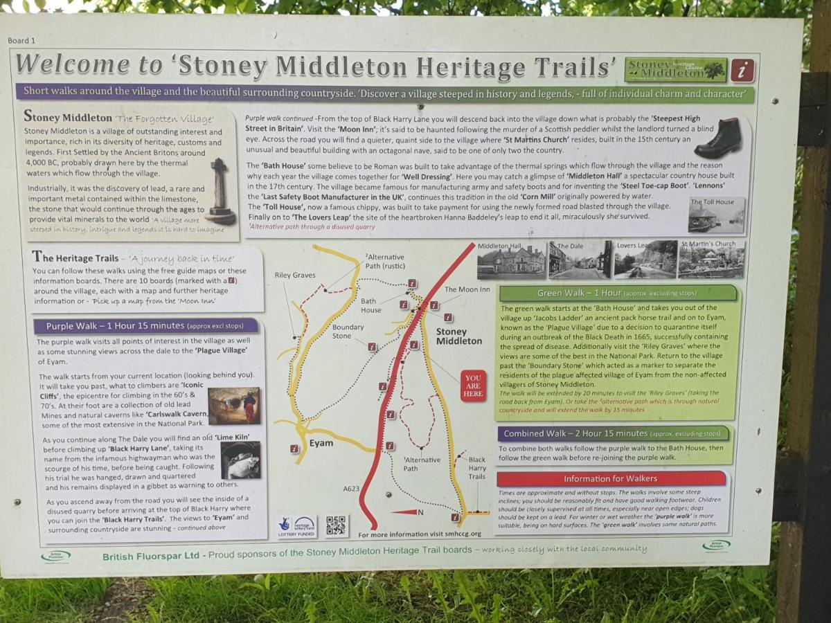 The Cottage Stony Middleton Εξωτερικό φωτογραφία